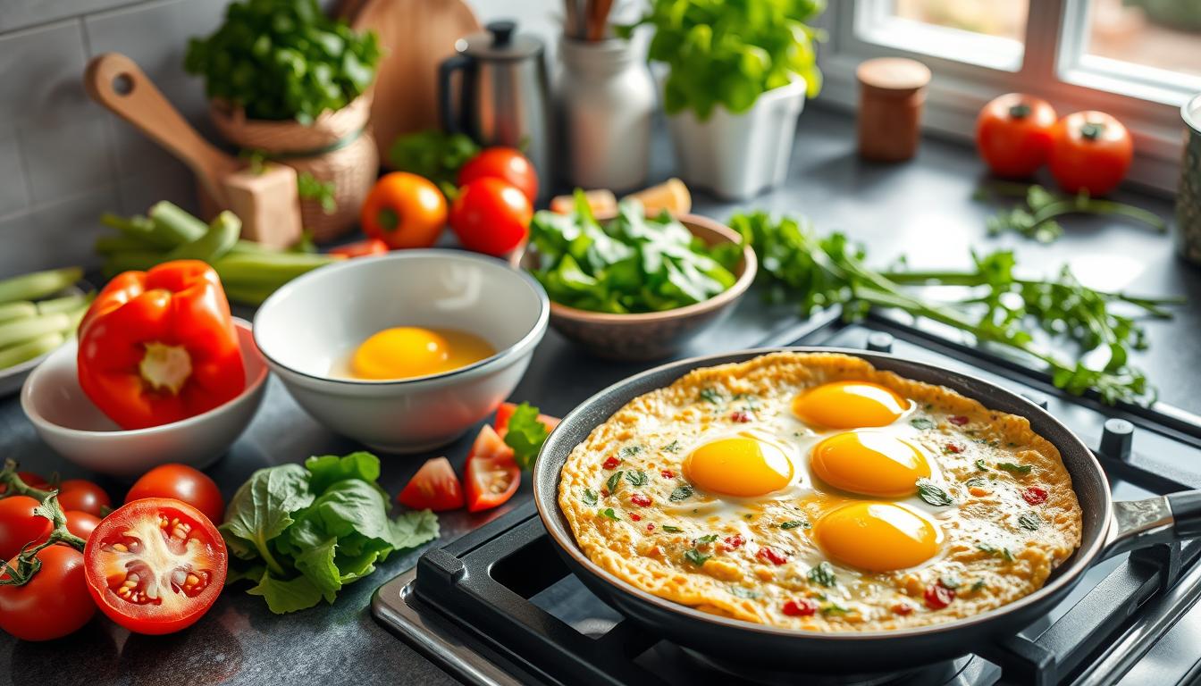 Kako se pravi omlet sa povrćem