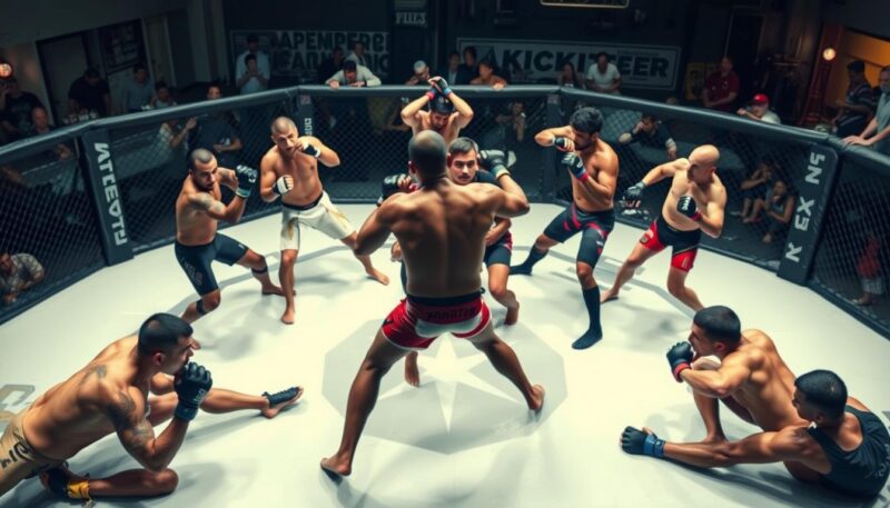 MMA tehnike i borilački stilovi